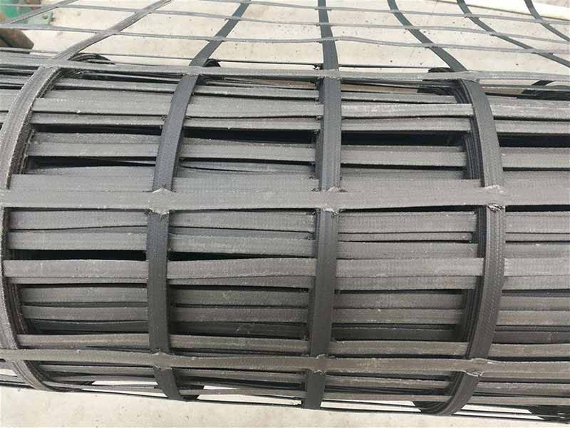 鋼塑土工格柵
