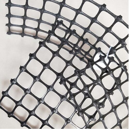 冬季土工格柵施工